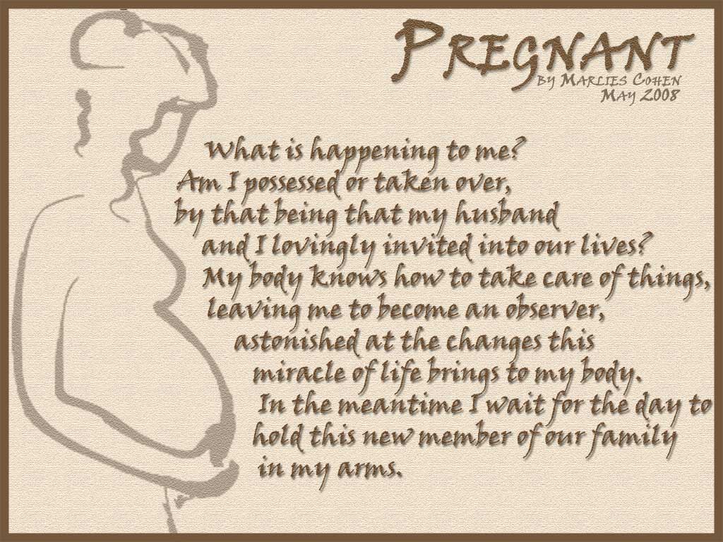 Poems For Pregnant Moms 107